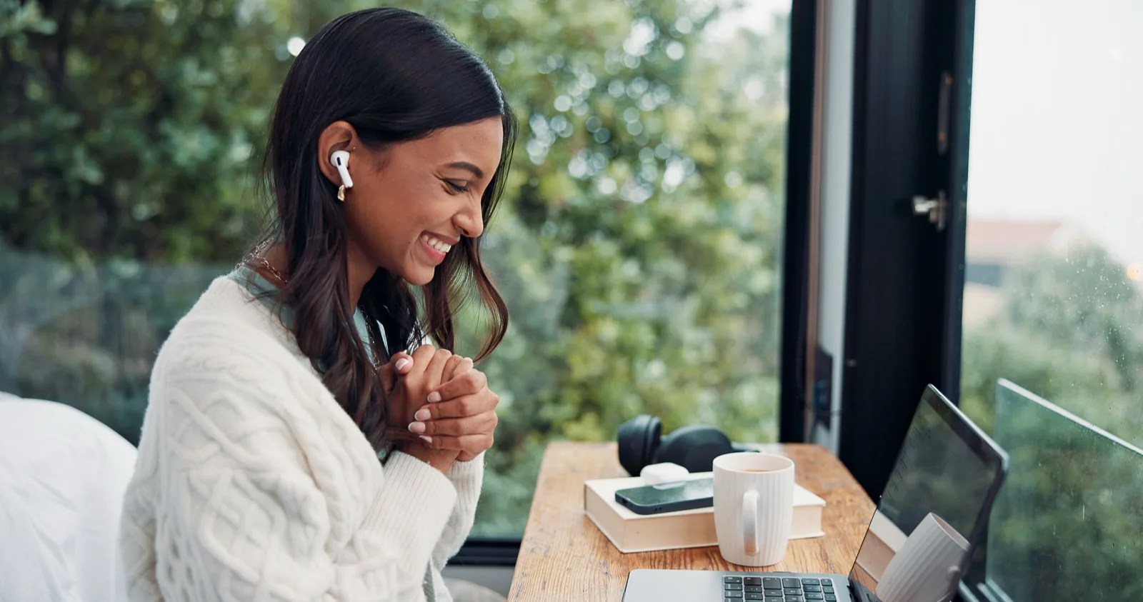 Reflective moment during a personal development session